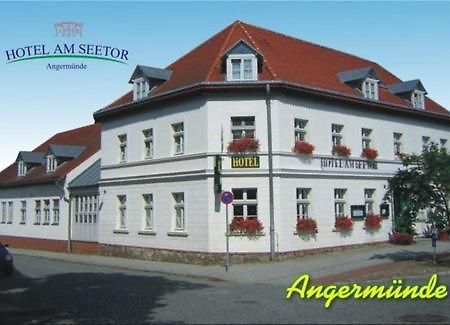 Hotel Am Seetor Angermunde Zewnętrze zdjęcie
