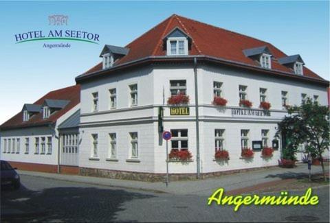 Hotel Am Seetor Angermunde Zewnętrze zdjęcie